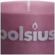 swieca w szkle classic rozowy blady bolsius 80 92 mm