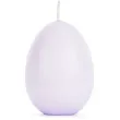 swieca wielkanoc pastelowe jajko fioletowy jasny partydeco 100 mm