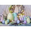 swieca wielkanoc pastelowe jajko rozowy bartek candles 60 mm 4 szt