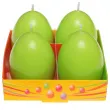 swieca wielkanoc pastelowe jajko seledynowa bartek candles 60 mm 4 szt