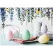 swieca wielkanoc pastelowe jajko zolty jasny partydeco 100 mm