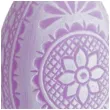 swieca wielkanoc pisanka azurowa fioletowa bartek candles 75 mm