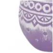 swieca wielkanoc pisanka koronkowa fioletowa bartek candles 50 mm