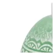 swieca wielkanoc pisanka koronkowa zielona bartek candles 50 mm