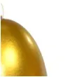 swieca wielkanocne jajko metalic zlota adpal 14cm