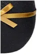 swieca wielkanocne jajko z kokardka czarna adpal 14cm