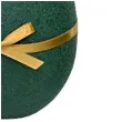 swieca wielkanocne jajko z kokardka zielona adpal 14cm