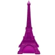 swieca wieza eiffla xxl rozowy metalik candellana