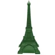 swieca wieza eiffla xxl zielony metalik candellana
