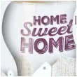 swieca zapachowa w graficznym szkle sweet home bispol 7 cm