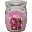 swieca zapachowa w szkle bigjar orchidea rozowa bolsius 120 92
