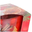 swieca zapachowa w szkle gingerbread pomarancza i anyz bartek candles 80 90 mm