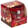 swieca zapachowa w szkle gingerbread pomarancza z przyprawami bartek candles 80 mm
