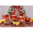 swieca zapachowa w szkle golden christmas jablko z pomarancza bartek candles 80 90 mm