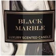 swieca zapachowa w szkle marble czarna bartek candles