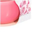 swieca zapachowa w szkle roza aura 7 cm