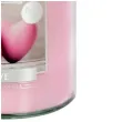 swieca zapachowa w szkle sloik xl love aura 100 h 14 cm