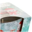 swieca zapachowa w szkle zimowe sowy snow sugar bartek candles 80 90 mm