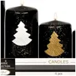 swiece pienkowe choinki czarne adpal 70 120 mm 4 szt