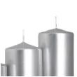 swiece pienkowe classic srebrne metaliczne aura mix 4 szt