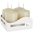 swiece pienkowe wotywne kremowe bispol 60 38 mm 4 szt