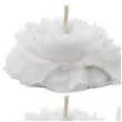 swiece plywajace piwonia bialy partydeco 8 cm 4 szt