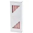 swiece stozkowe classic pastel rozowy jasny partydeco 24 cm 10 szt
