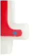 swieczka cyfra 1 w gwiazdki partypal czerwona 8 cm
