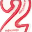 swieczka cyfra 2 wszystkiego najlepszego partypal czerwona 8 cm