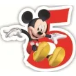 swieczka disney mickey 5 procos