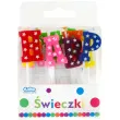 swieczka happy birthday gwiazdki zestaw godan