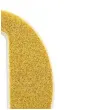 swieczka na tort cyfra 0 zlota brokatowa givi 15 5 cm