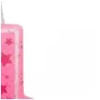 swieczka na tort cyfra 1 rozowe gwiazdki ravi