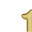 swieczka na tort cyfra 1 zloty partypal 10 cm