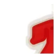 swieczka na tort cyfra 2 pirat czerwona dekora