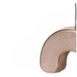 swieczka na tort cyfra 2 rose gold partydeco 9 cm