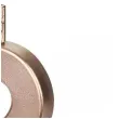 swieczka na tort cyfra 2 rose gold partydeco 9 cm