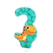 swieczka na tort cyfra 3 dinozaury partypal 8 2 cm