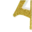 swieczka na tort cyfra 4 zlota partydeco 1 szt