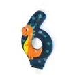 swieczka na tort cyfra 6 dinozaury partypal 8 2 cm