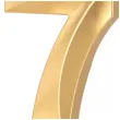 swieczka na tort cyfra 7 pryzmatyczna zloty partypal 6 5 cm