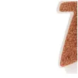 swieczka na tort cyfra 7 zlota brokatowa dekora