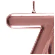 swieczka na tort cyfra 70 rozowe zloto santex 9 cm