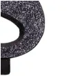 swieczka na tort cyfra 8 czarna brokatowa givi 9 5 cm