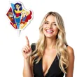 swieczka na tort dc super hero girls dekora 7 5 cm