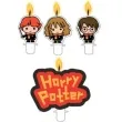 swieczka na tort harry potter hogwart amscan 4 szt