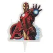 swieczka na tort iron man avengers dekora 7 5 cm