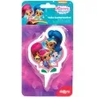 swieczka na tort shimmer shine dekora 7 cm