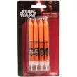 swieczka na tort star wars gwiezdne wojny mix dekora 9 cm 8 szt