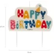 swieczka na tort topper happy birthday dekora 10 x 6 5 cm